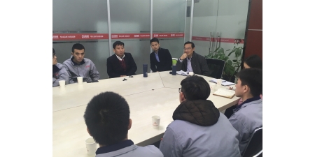 机械工程系2014级学生实习系列报道六：系领导老师赴企业看望实习生并洽谈校企合作